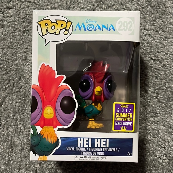 Disney Moana Funko Pop 292 Hei Hei exclusive MIB